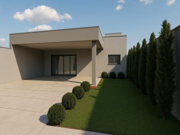 Casa com 03 dormitórios